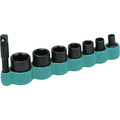 Socket Sets | Makita T-02369 8-Piece 1/4 in. 6-Point Impact Drive Socket Set image number 1