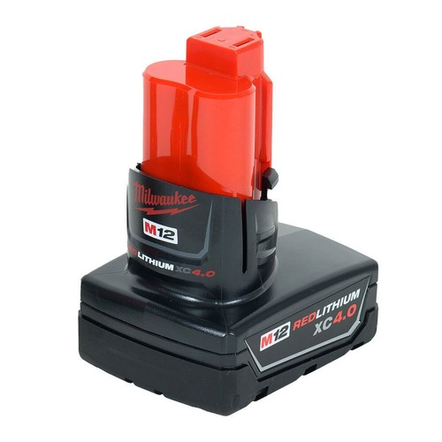 Batteries | Milwaukee 48-11-2440 M12 REDLITHIUM XC 4 Ah Lithium-Ion Extended Capacity Battery image number 0