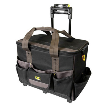 TOOL STORAGE | CLC Tech Gear 17 in. LED Light Handle Roller Bag