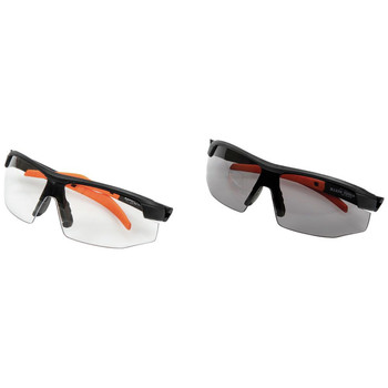 SAFETY EQUIPMENT | Klein Tools 60174 2-Piece Standard Semi Frame Safety Glasses Combo Pack - Clear/Gray Lens