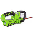 Hedge Trimmers | Greenworks 22232 G 24 24V Cordless Lithium-Ion 22 in. Dual Action Hedge Trimmer image number 2