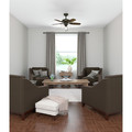 Ceiling Fans | Hunter 52107 42 in. Builder Small Room New Bronze Ceiling Fan with LED image number 9