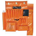 Tool Belts | Klein Tools 51829MHS 16 Pockets Aerial Apron with Hot Stick Pocket and Magnet image number 0