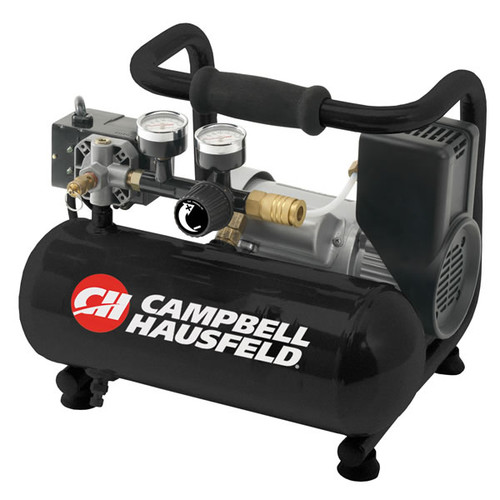 Portable Air Compressors | Campbell Hausfeld CT100100AV 1 Gallon Oil-Free Hot Dog Air Compressor image number 0