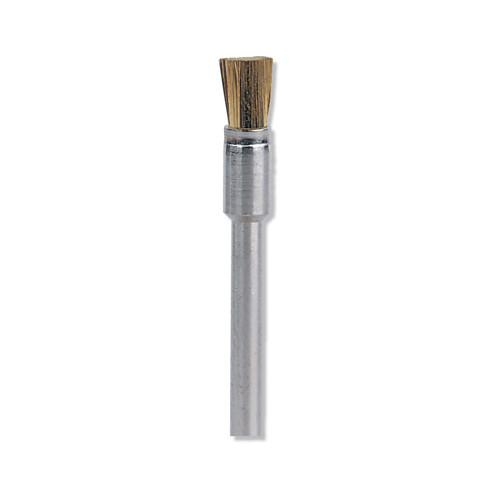 Rotary Tools | Dremel 537 1/8 in. End Shape Brass Brush image number 0