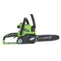 Chainsaws | Greenworks 20182 24V Lithium-Ion Enhanced 10 in. Chainsaw Kit image number 2