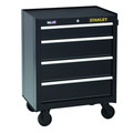 Cabinets | Stanley STST22744BK 300 Series 26 in. x 18 in. x 34 in. 4 Drawer Rolling Tool Cabinet - Black image number 1