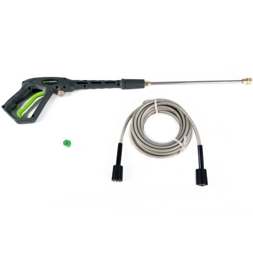 Pressure Washer Accessories | Greenworks 5201902 Pressure Washer Metal Gun Kit image number 0