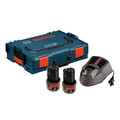 Battery and Charger Starter Kits | Bosch SKC120-202L 12V MAX Lithium-Ion Battery and Charger with L-BOXX-1 image number 0
