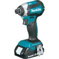 Impact Drivers | Makita XDT13R 18V LXT 2.0Ah Cordless Lithium-Ion Compact Brushless Cordless Impact Driver Kit image number 1