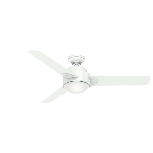 Ceiling Fans | Casablanca 59082 54 in. Contemporary Trident Snow White Indoor Ceiling Fan image number 0