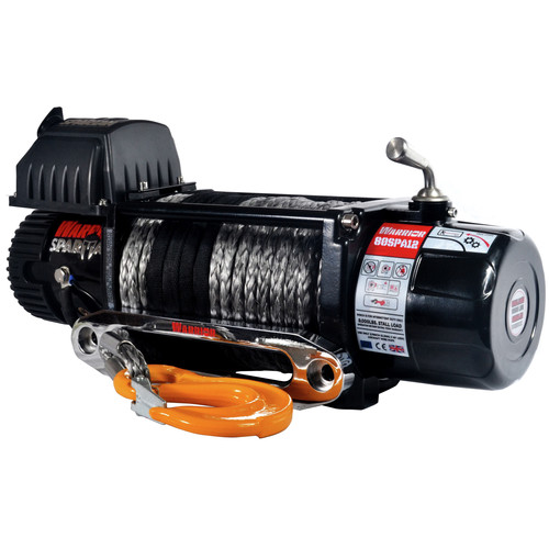 Winches | Warrior Winches 8000-SR 8,000 lb. Spartan Series Planetary Gear Winch with Synthetic Rope image number 0