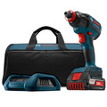 Impact Drivers | Bosch IDH182WC-102 18V 2.0Ah Cordless Lithium-Ion 1/2 in. Brushless Socket Ready Impact Driver Wireless Kit image number 0