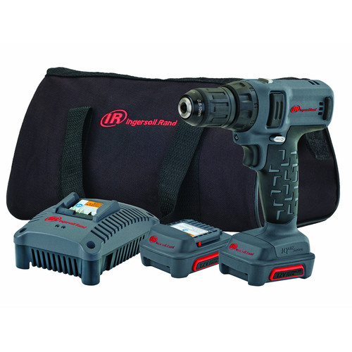 Drill Drivers | Ingersoll Rand D1130-K2 12V Lithium-Ion 3/8 in. Cordless Drill Driver Kit (2 Ah) image number 0