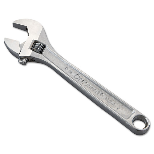 Wrenches | Crescent AC18 Crescent Adjustable Wrench, 8-in Long, 1 1/8-in Opening, Chrome image number 0