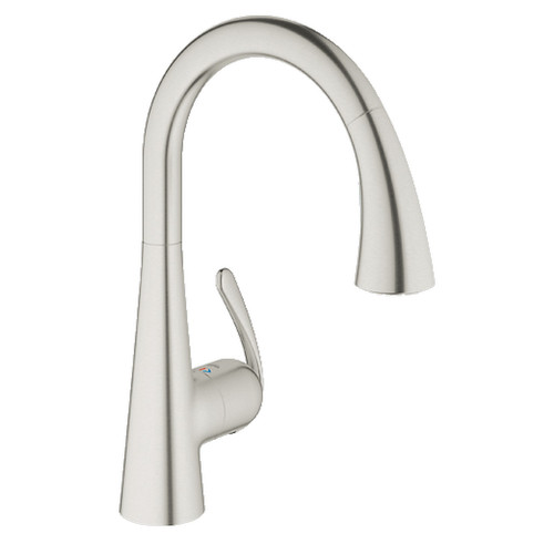Fixtures | Grohe 32298SD1 Ladylux Single Hole Kitchen Faucet (Stainless Steel) image number 0