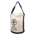 Cases and Bags | Klein Tools 5109 15 in. 1 Compartment Wide-Opening Straight Wall Bucket image number 0