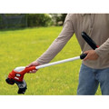 Edgers | Factory Reconditioned Black & Decker LST220R 20V MAX Cordless Lithium-Ion 12 in. Straight Shaft Electric String Trimmer / Edger image number 4