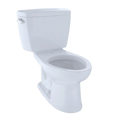 Toilets | TOTO CST744E#01 Drake Elongated Two Piece Toilet (Cotton White) image number 0