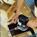 Plunge Base Routers | Festool OF 1010 EQ Plunge Router with CT 36 AC 9.5 Gallon Mobile Dust Extractor image number 4