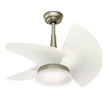 Ceiling Fans | Casablanca 59137 Orchid Pewter Revival 30 in. White Indoor Ceiling Fan with Light and Wall Control image number 0
