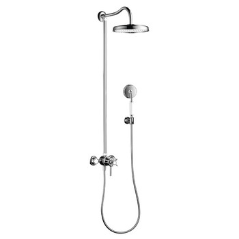  | Hansgrohe 16570831 Montreux Shower System (Polished Nickel)