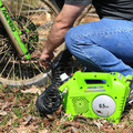 Portable Air Compressors | Greenworks G-24 24V Cordless Lithium-Ion 1/2 Gallon Air Compressor (Tool Only) image number 4