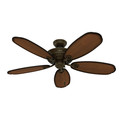 Ceiling Fans | Hunter 54015 Prestige 54 in. Crown Park Tuscan Gold Ceiling Fan with Light image number 1
