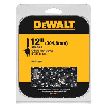  | Dewalt DWO1DT612 12 in. Chainsaw Replacement Chain