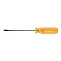 Screwdrivers | Klein Tools A216-4 4 in. Round Shank 1/8 in. Cabinet Screwdriver image number 0
