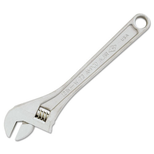 Wrenches | Ampco W-73 12 in. Adjustable End Wrench image number 0