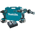 Combo Kits | Factory Reconditioned Makita XT257M-R 18V LXT Cordless Lithium-Ion Brushless Hammer Drill-Driver and Impact Driver Combo Kit image number 0