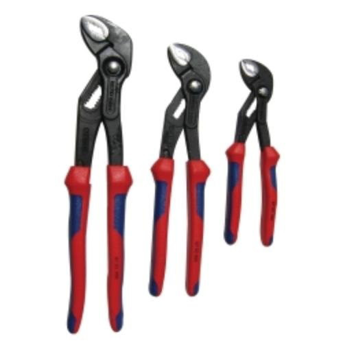 Pliers | Knipex 9K008005US 3-Piece Cobra Pliers Set with Comfort Handles image number 0