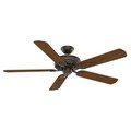 Ceiling Fans | Casablanca 55006 Ainsworth Gallery 60 in. Traditional Onyx Bengal Distressed Walnut Indoor Ceiling Fan image number 3