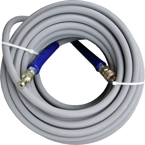 Pressure Washer Accessories | Pressure-Pro AHS285 3/8 in. x 100 ft. Non-Marking 4000 PSI Pressure Washer Replacement Hose with Quick Connect image number 0