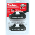 Batteries | Makita BL1820-2 18V LXT 2.0 Ah Lithium-Ion Battery 2-Pack image number 1