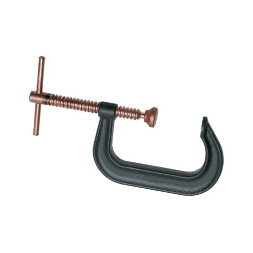 Clamps | Wilton 14271 408-P, 400-P Series C-Clamp, 0 in. - 8-1/4 in. Jaw Opening, 5 in. Throat Depth image number 0