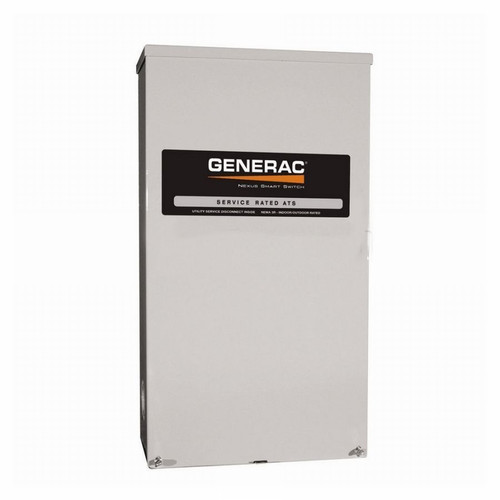 Transfer Switches | Generac RTSW300A3 300 Amp /240V Service Rated Nema 3R Automatic Transfer Switch image number 0