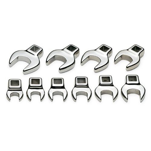 Crowfoot Wrenches | SK Hand Tool 42265 11-Piece 3/8 in. Drive Fractional Open End Crowfoot Wrench Set image number 0