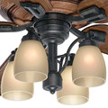 Ceiling Fans | Casablanca 55051 60 in. Heathridge Aged Steel Ceiling Fan with Light and Remote image number 7