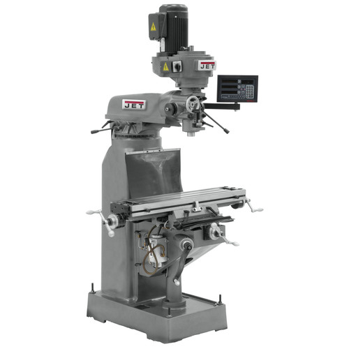 Milling Machines | JET JVM-836-3 Mill with DP700 3-Axis Q-DRO and X Powerfeed image number 0