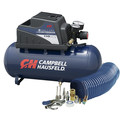 Portable Air Compressors | Campbell Hausfeld FP209499AV 3 Gallon Inflation and Fastening Compressor with Accessory Kit image number 0