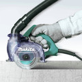 Concrete Dust Collection | Makita 4100KB 5 in. Dry Masonry Saw with Dust Extraction image number 6