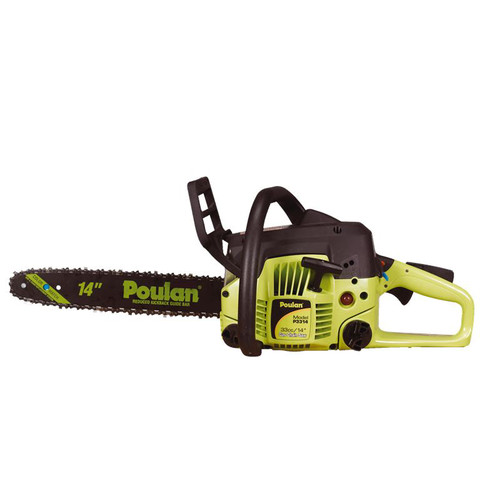 Chainsaws | Poulan P3314 33cc Gas 14 in. Rear Handle Chainsaw image number 0