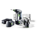 Drill Drivers | Festool C18 18V 5.2 Ah Lithium-Ion Drill Driver and Attachments Kit image number 0