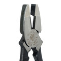 Bolt Cutters | Klein Tools D2000-9NETH 9 in. Lineman's Bolt-Thread Holding Pliers with Rounded Nose and Knurled Jaw image number 2