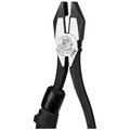 Pliers | Klein Tools M2017CSTA 9 in. Aggressive Knurl Slim-Head Ironworker's Pliers Comfort Grip image number 6