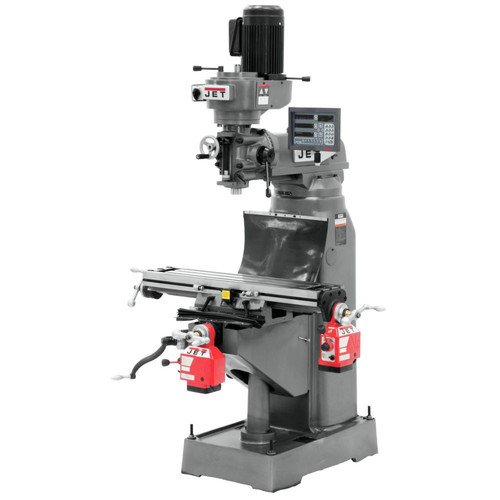 Milling Machines | JET JVM-836-3 Mill with DP700-DROX and Y Powerfeed image number 0
