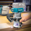 Compact Routers | Makita XTR01Z 18V LXT Brushless Lithium-Ion Cordless Compact Router (Tool Only) image number 3
