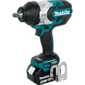 Impact Wrenches | Makita XWT08M 18VLXT Lithium-Ion Brushless High Torque 1/2 in. Square Drive Impact Wrench w/Friction Ring Kit image number 1